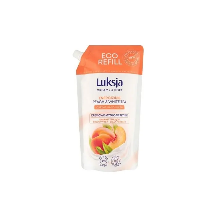 Sarantis Luksja Energizing Peach and White Tea Liquid Soap 900ml