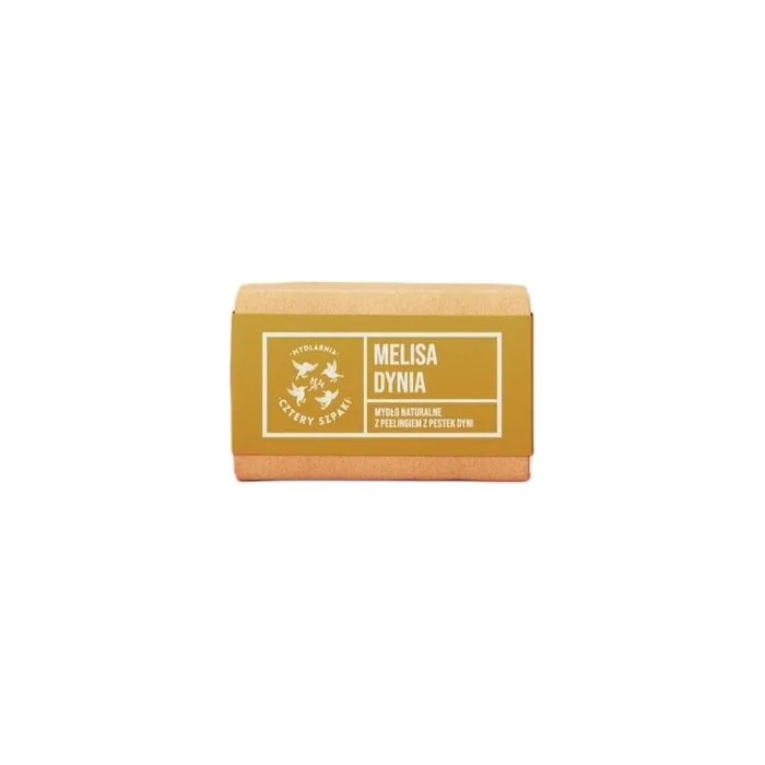 Mydlarnia Cztery Szpaki Exfoliating Soap Melissa And Pumpkin 110g