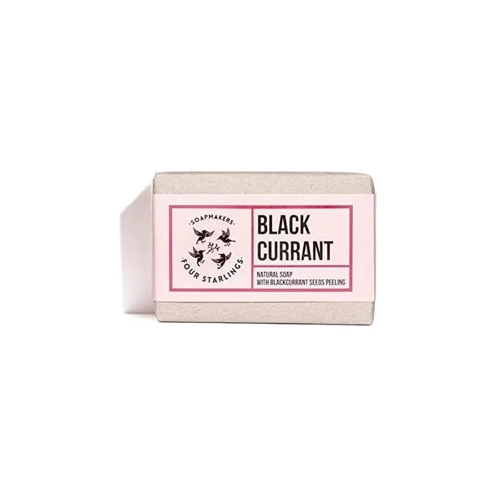 Natural Eco Blackcurrant Exfoliating Soap 110g