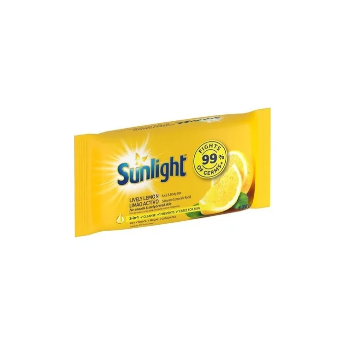 Sunlight Bath Soap Bar Lemon - Refreshing Lemon Scent