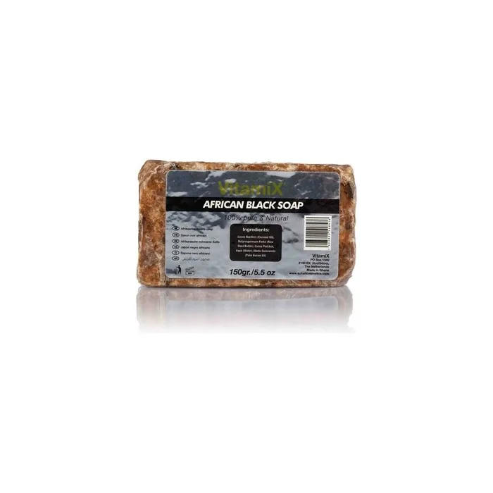 VitamiX African Black Soap Bar 5.5oz 150g