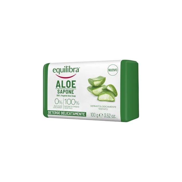 Equilibra Aloe Natural Cleansing 100% Vegetable Soap Aloe 100g