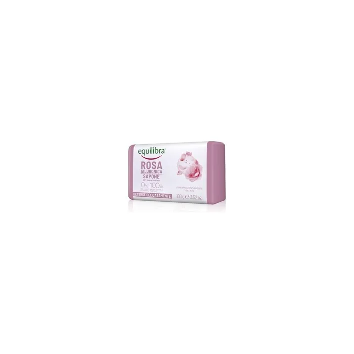 Equilibra Equilibra Rose Hyaluronic 100 Vegetable Soap