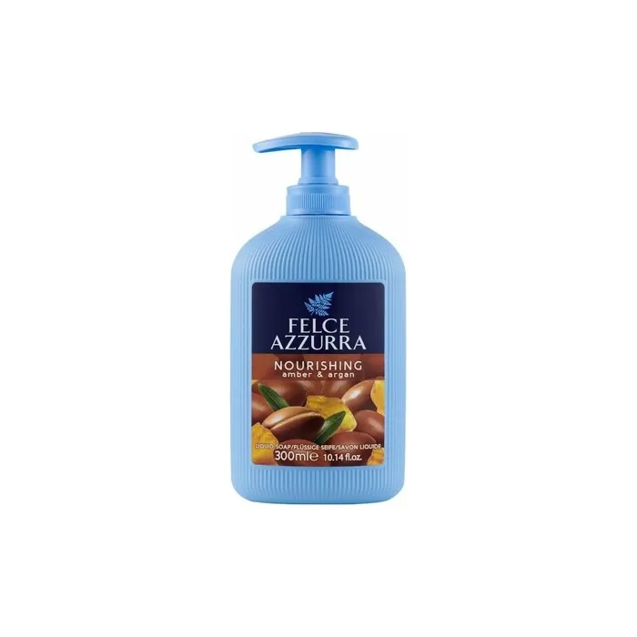 Felce Azzurra Nourishing Liquid Soap with Amber and Argan Oil 300ml