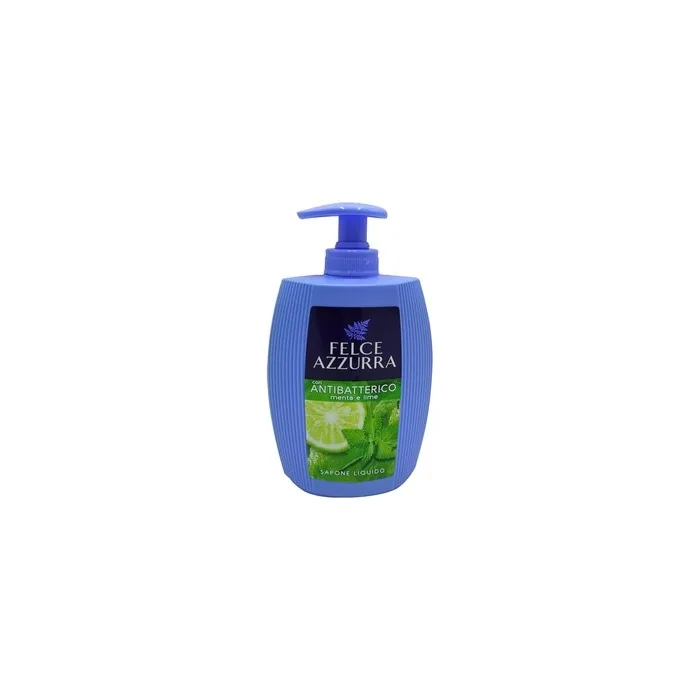 Felce Azzurra Antibacterial Mint & Lime Liquid Soap with Fresh Mint and Citrus Notes 300ml