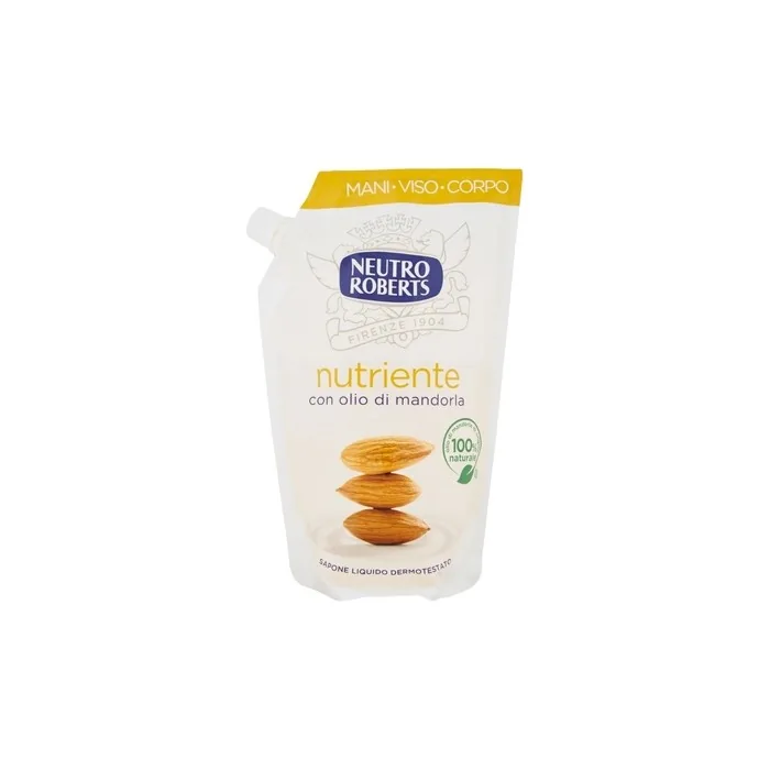 Neutro Roberts Ecopouch Nourishing Liquid Soap with Almond Oil 400ml