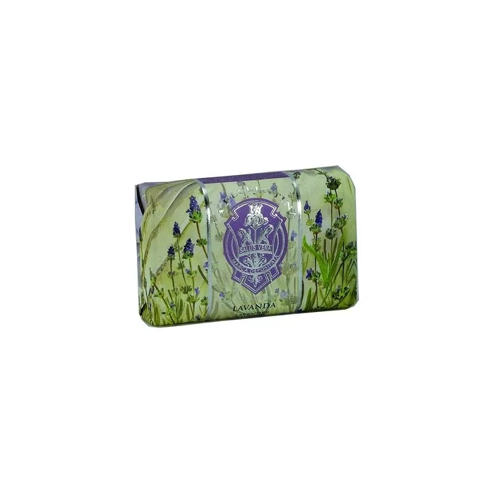 La Florentina Lavanda Bar Soap Lavender Scent Bellosguardo Collection 7 Ounces 200g Italian Import