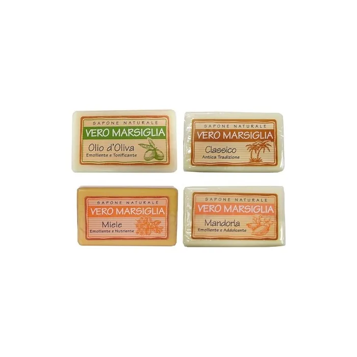 Saponeria Nesti Firenze Vero Marsiglia Soap Almond Classic Olive Oil Honey 5.29 Ounce 150gr