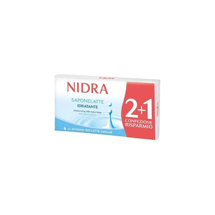 Nidra Moisturizing Soap with Milk Proteins 90g