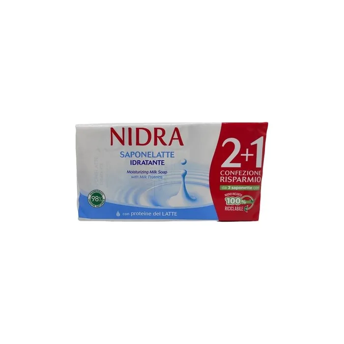 Palmolive Nidra Milk Bar Soap 90g - Pack of 3