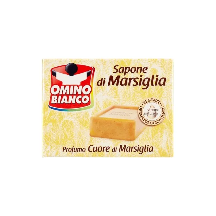 Man White Marseille Soap Scented with White Musk 250g - Assorted Fragrances