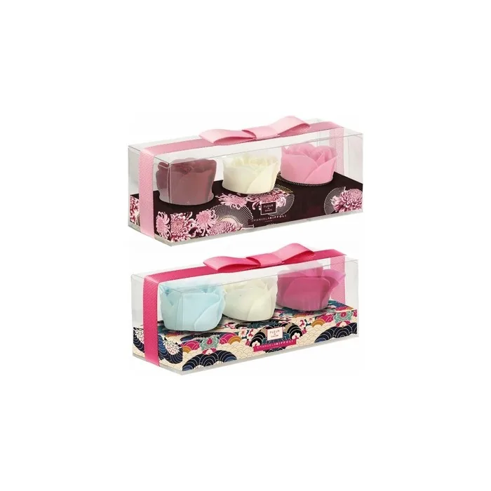 Emanuela Biffoli Tris Di Fiori Soap with Star Rose Fragrance 13.5g