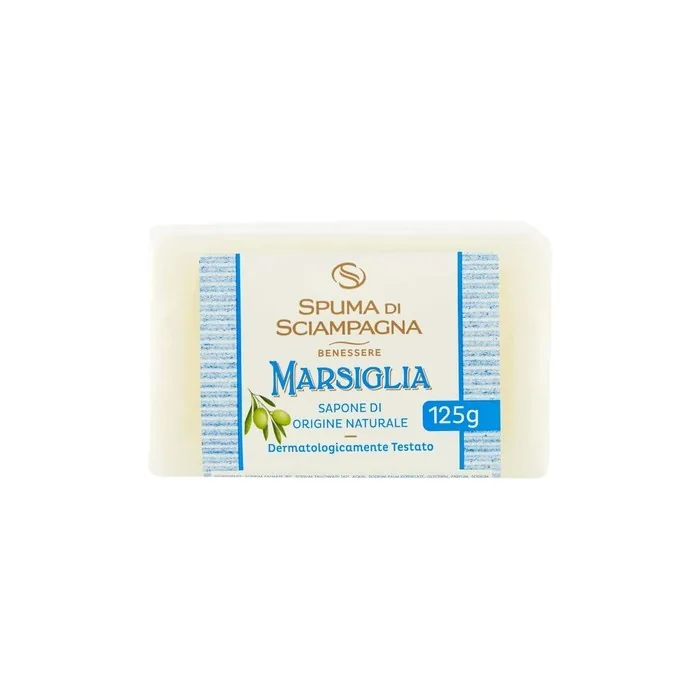 Spuma di Sciampagna Marsiglia Natural Origin Soap 125g