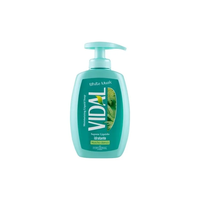 Vidal White Musk Liquid Soap Dermatologically Tested 300ml