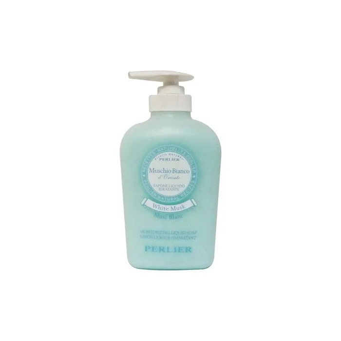 Perlier Muschio Bianco d'Oriente Liquid Soap with White Musk Scent 10.1 fl oz (300mL) Bottle