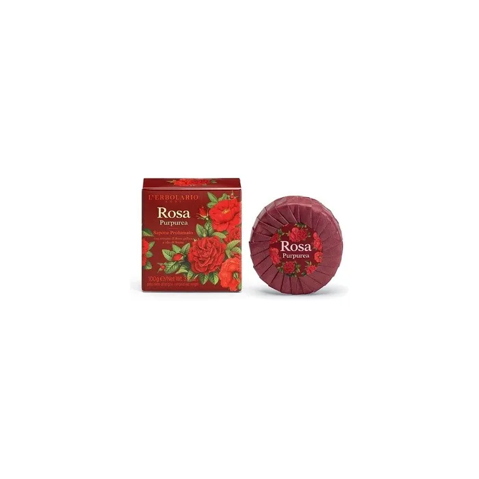 L'Erbolario Rosa Purpurea Soap 100ml