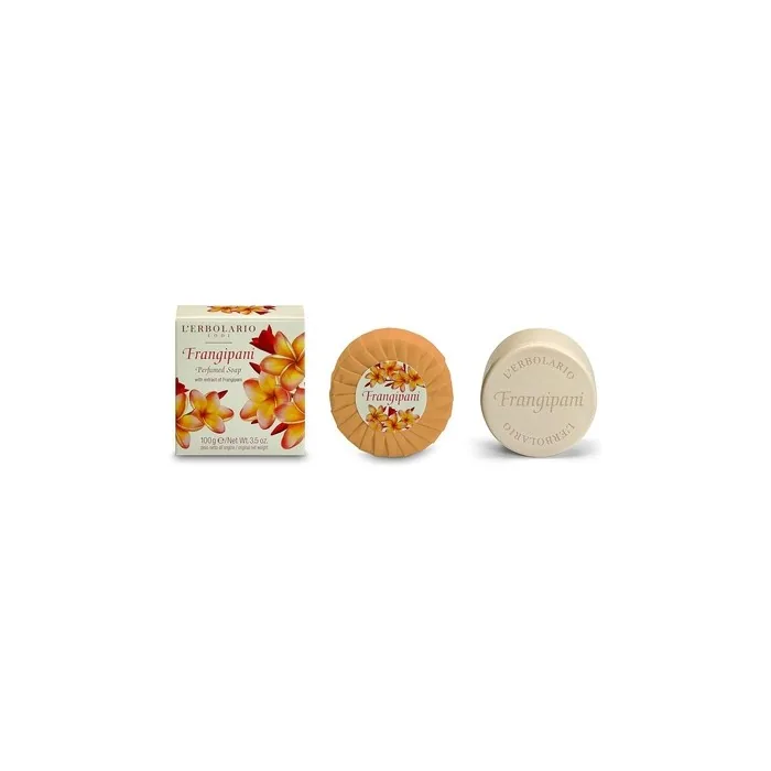 LErbolario Perfumed Soap Frangipani for Unisex 3.5 oz