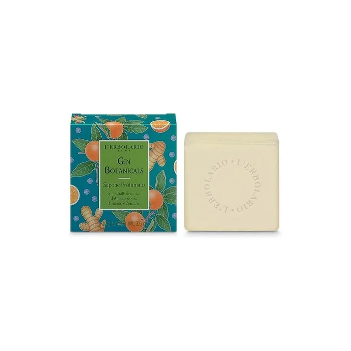 L'Erbolario Gin Botanicals Scented Soap 100g Citrus Fragrance