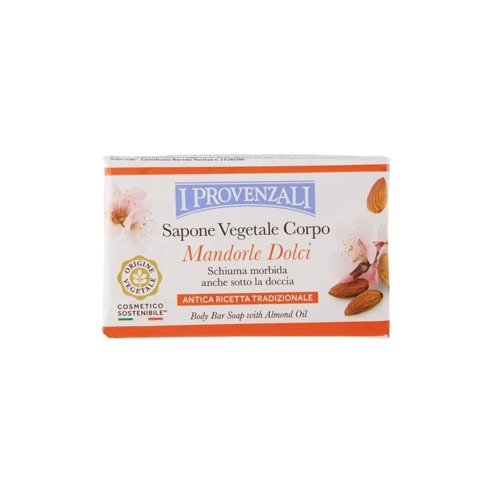I Provenzali Body Soap with Almond Oil 250g