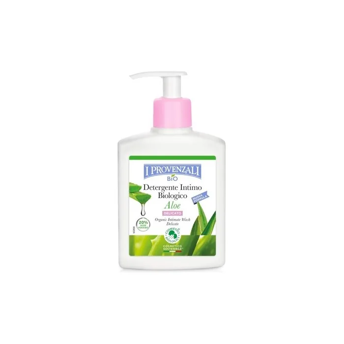 I Provenzali Intimate Organic Soap 200ml Aloe Dispenser