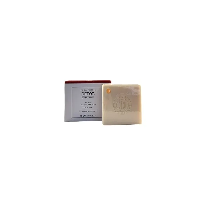 Depot No.602 Dark Tea Scented Bar Soap