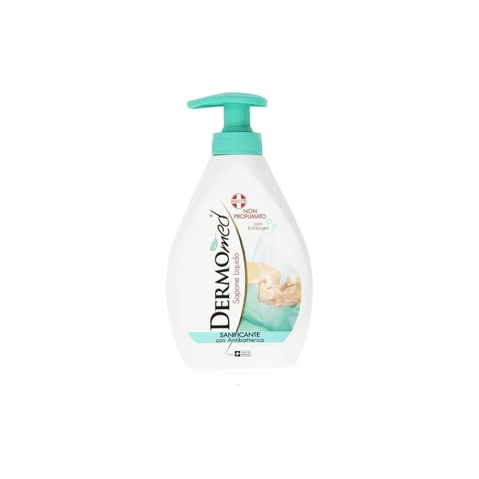 Dermomed Liquid Soap Unscented with Triclosan