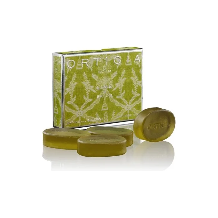 Four Ortigia Soaps Sicilian Lime