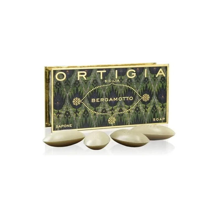 Ortigia Sicilia Bergamotto Soap 40g - Pack of 4
