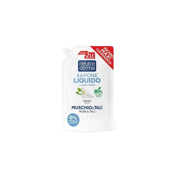 Neutroderma Liquid Soap Rich 2 Liters Musk & Talc