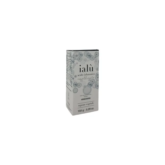 La Dispensa Ialù Emollient Vegetable Soap with Hyaluronic Acid 150g