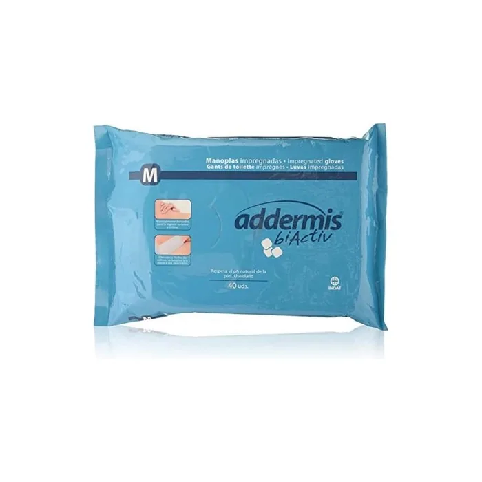 Addermis Biactiv Soap Mitt 40 Units