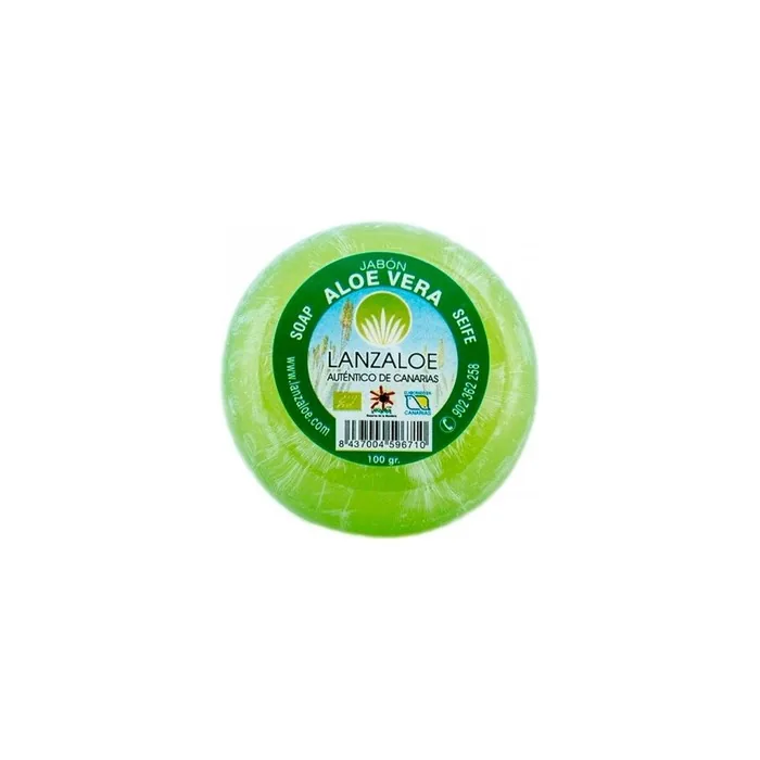Lanzaloe Glycerin Soap Aloe Vera Size 100 Gr