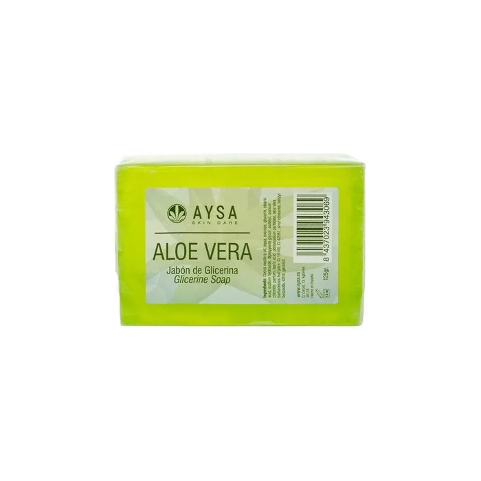 Aysa Aloe Vera Glycerin Soap - Size: 125 Gr