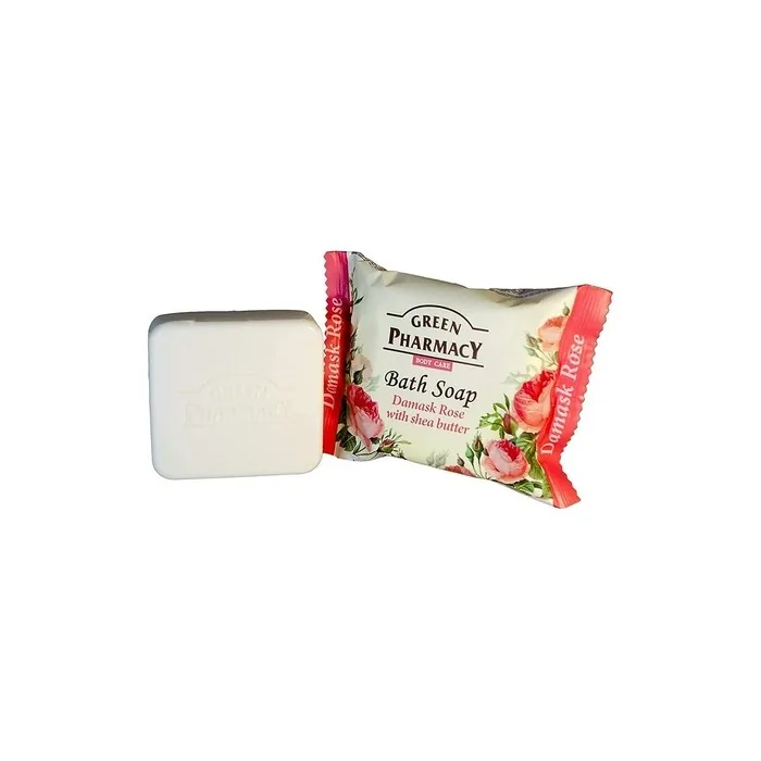 Green Pharmacy Bath Soap Bar Damascus Rose and Shea Butter 100g