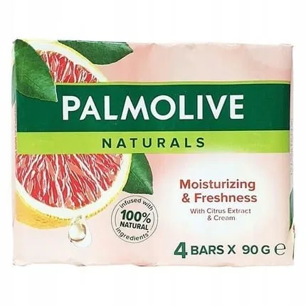 Palmolive Solid Soap 4 x 90g Citrus - Expiry 02-27