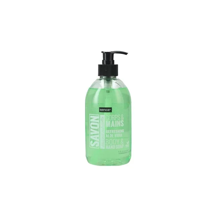 Sence Beauty Sencealoe Vera Hand And Body Soap 500ml Refreshing Aloe Vera