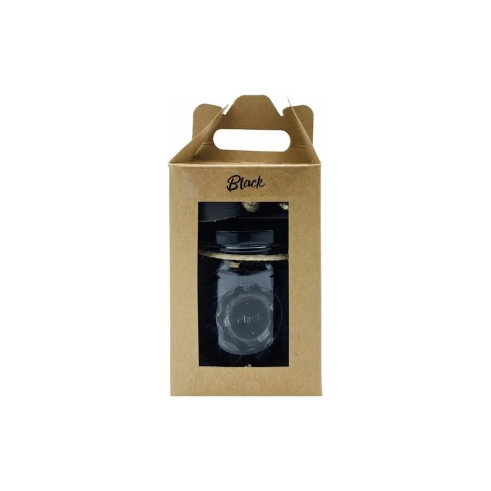 Soap & Gifts Giftset with Pot and Black Cord Soap