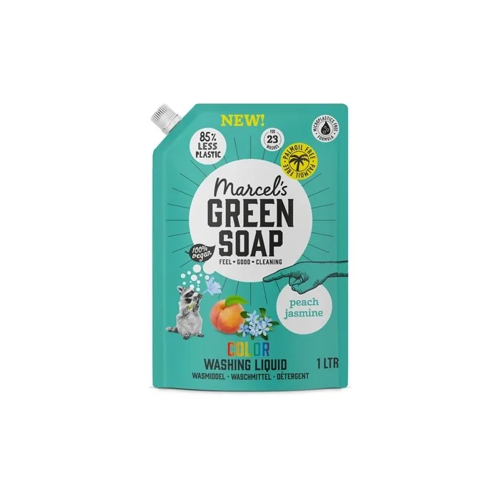 Marcel's Green Soap Cleaning Product Refill Peach & Jasmine