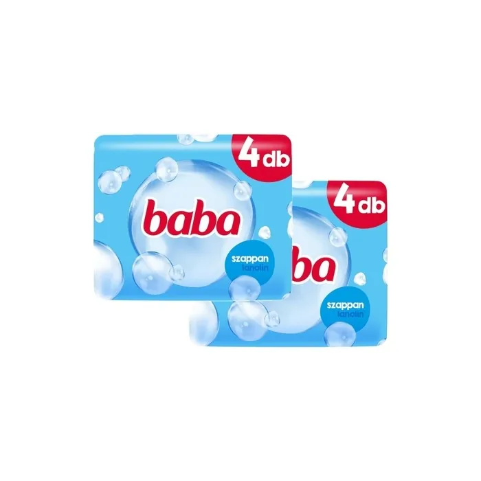 Baba Lanolin Moisturising Soap 90g Bars - Pack of 2