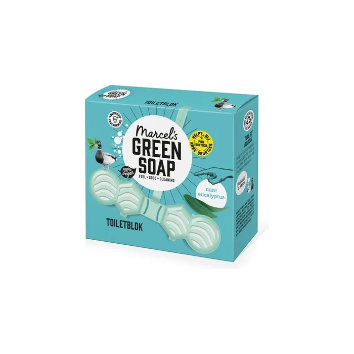 Marcel's Green Soap Toilet Block Mint & Eucalyptus