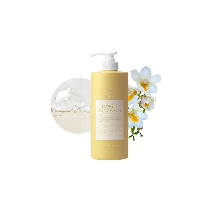Laferme Low pH Balanced Gentle Korean Body Wash with Natural & Organic Ingredients