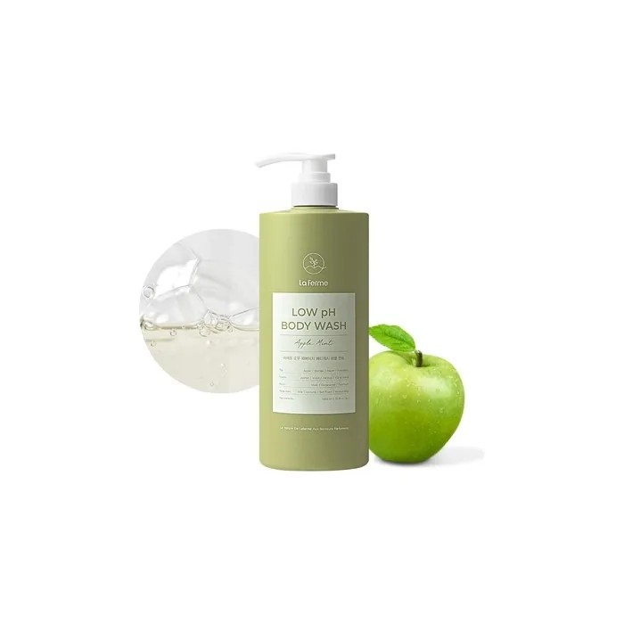Laferme Low pH Balanced Gentle Korean Body Wash with Natural & Organic Ingredients