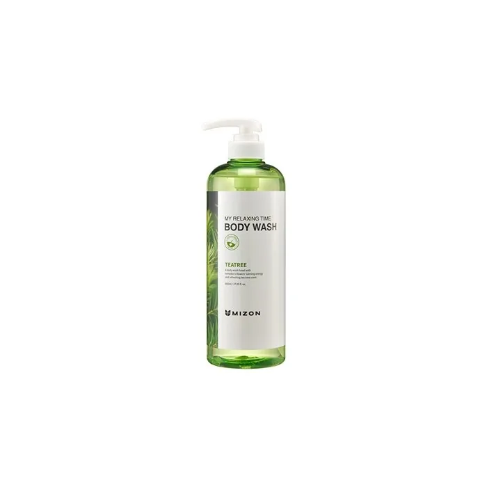 Mizon My Relaxing Time Body Wash Tea Tree 800 Ml For Irritated And Problematic Skin