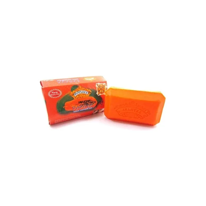 ASANTEE Papaya & Honey Soap + Q10 Skin Whitening 125g