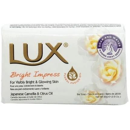 Lux Bright Impress Soap Bar 80g