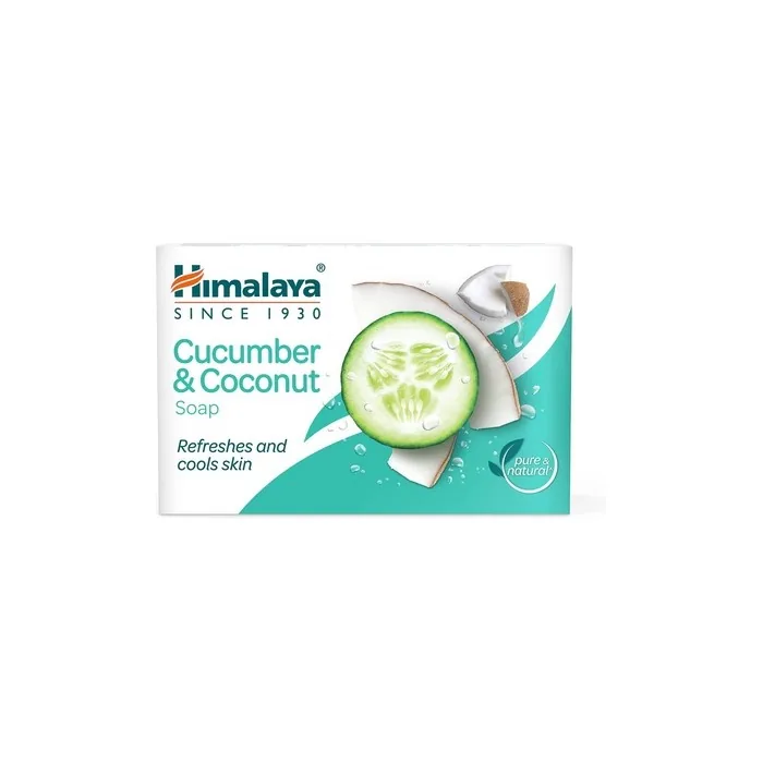 Himalaya Coconut and Cucumber Soap Does Not Dry Skin 75g Cucumber