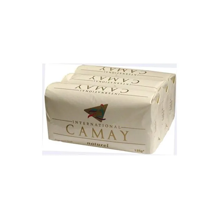 Camay Soap 3 Count 125g Natural - Pack of 3