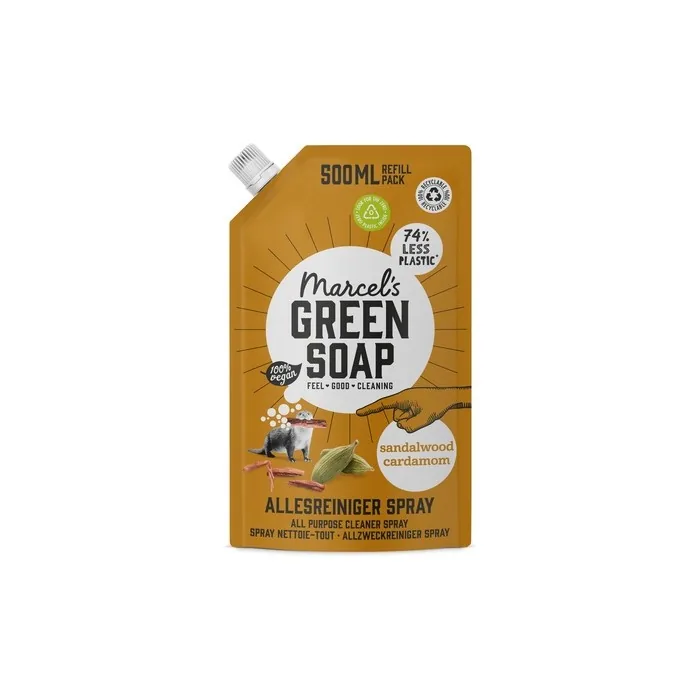 Marcel's Green Soap Allpurpose Cleaner Sandalwood & Cardamom Refill