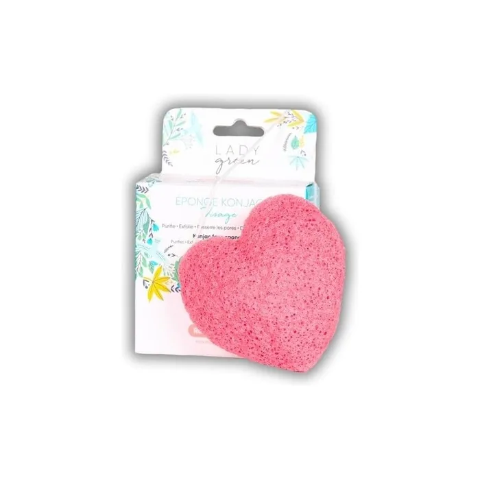 Lady Green Limited Edition Pink Konjac Sponge