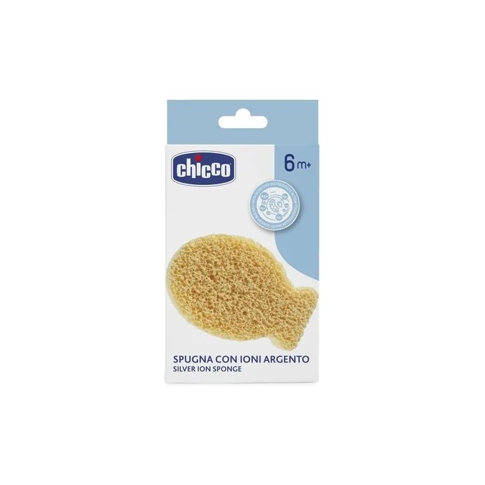 Chicco Children's Sponge with Silver Ions - Soft and Delicate